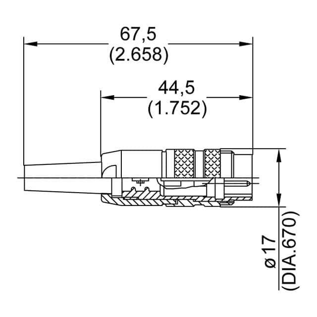 T3504018U Amphenol Tuchel Industrial  Assemblages de connecteurs circulaires